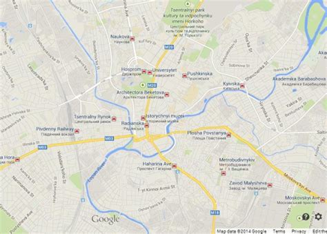 kharkiv hotels map